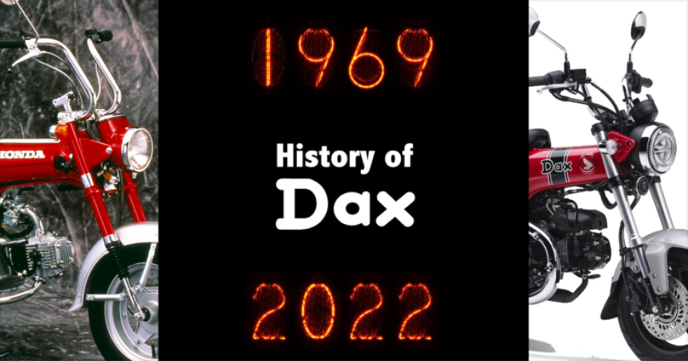 Dax125 | MODEL HISTORY | Honda MOTORCYCLE SHOW 2022 | Honda | バイク