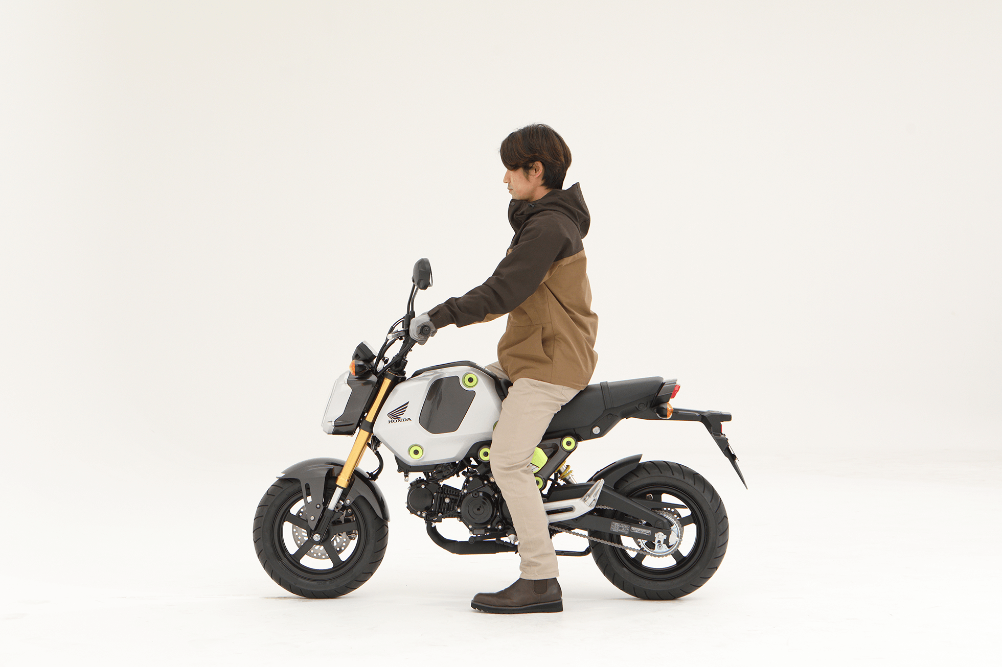 Grom Riding GROM | RIDING POSITION | Honda MOTORCYCLE SHOW 2022 | Honda | バイク