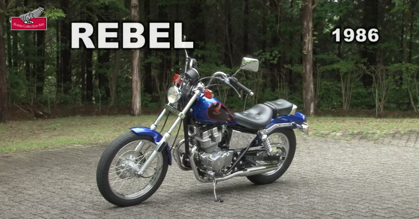 動画 エンジン音も聞ける 初代 レブル Rebel の貴重な走行ムービーが公開中 ホンダ歴代バイク今昔図鑑 Rebel 編