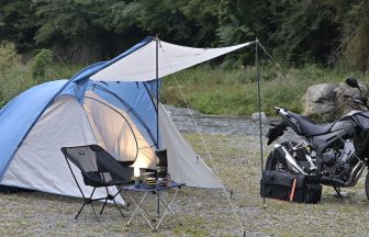 『HondaGO BIKE RENTAL専用キャンプツーリングセット』