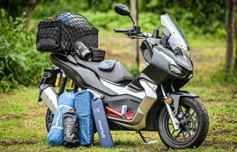 話題の Adv150 の荷物積載性をキャンプでテスト ホンダのバイクでキャンプしてみた Honda Adv150 中編