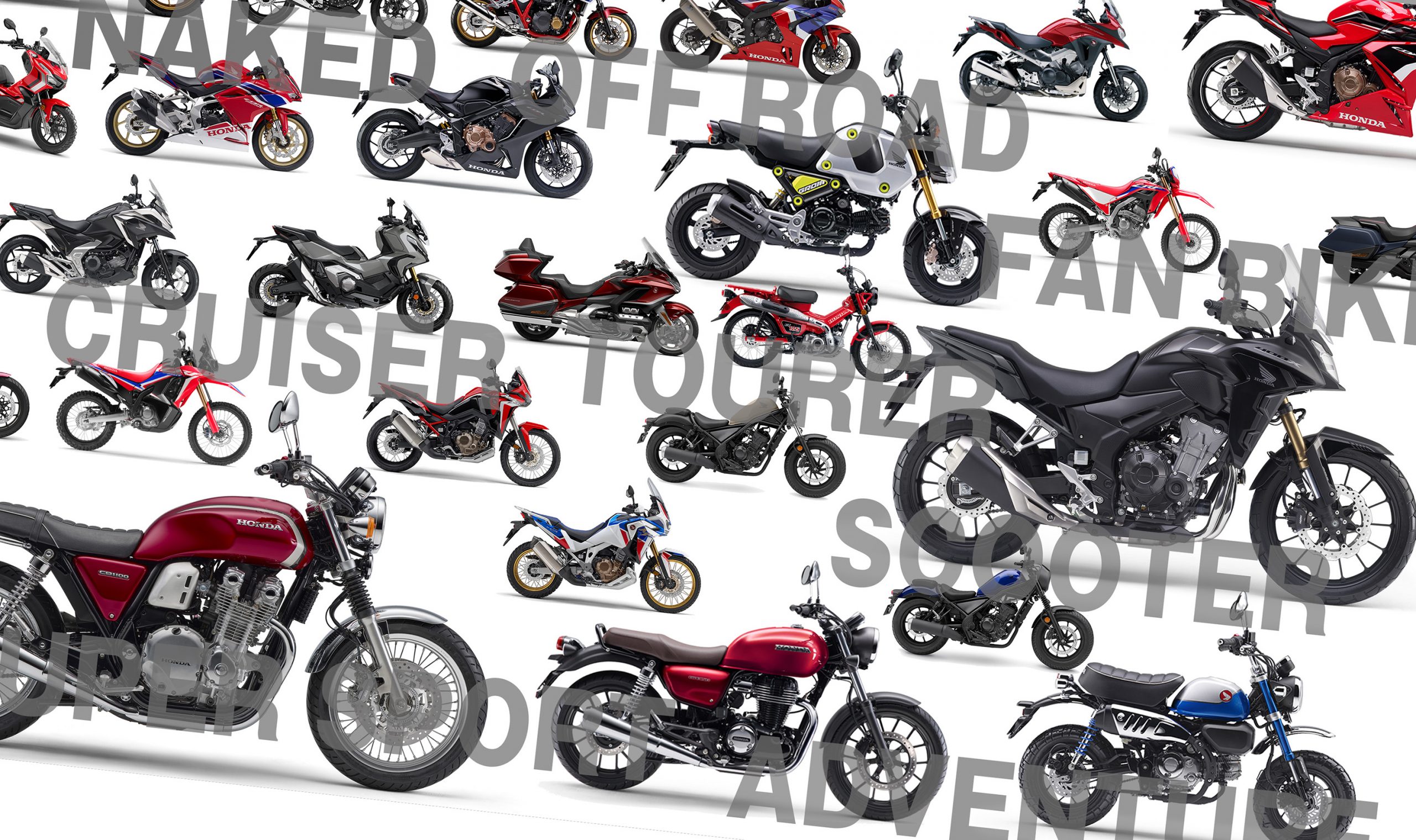 バイクの種類にはどんなものがある 車種カテゴリーを理解してお気に入りの1台を選ぼう バイクライフ ステップアップ講座 バイクの種類を知ろう