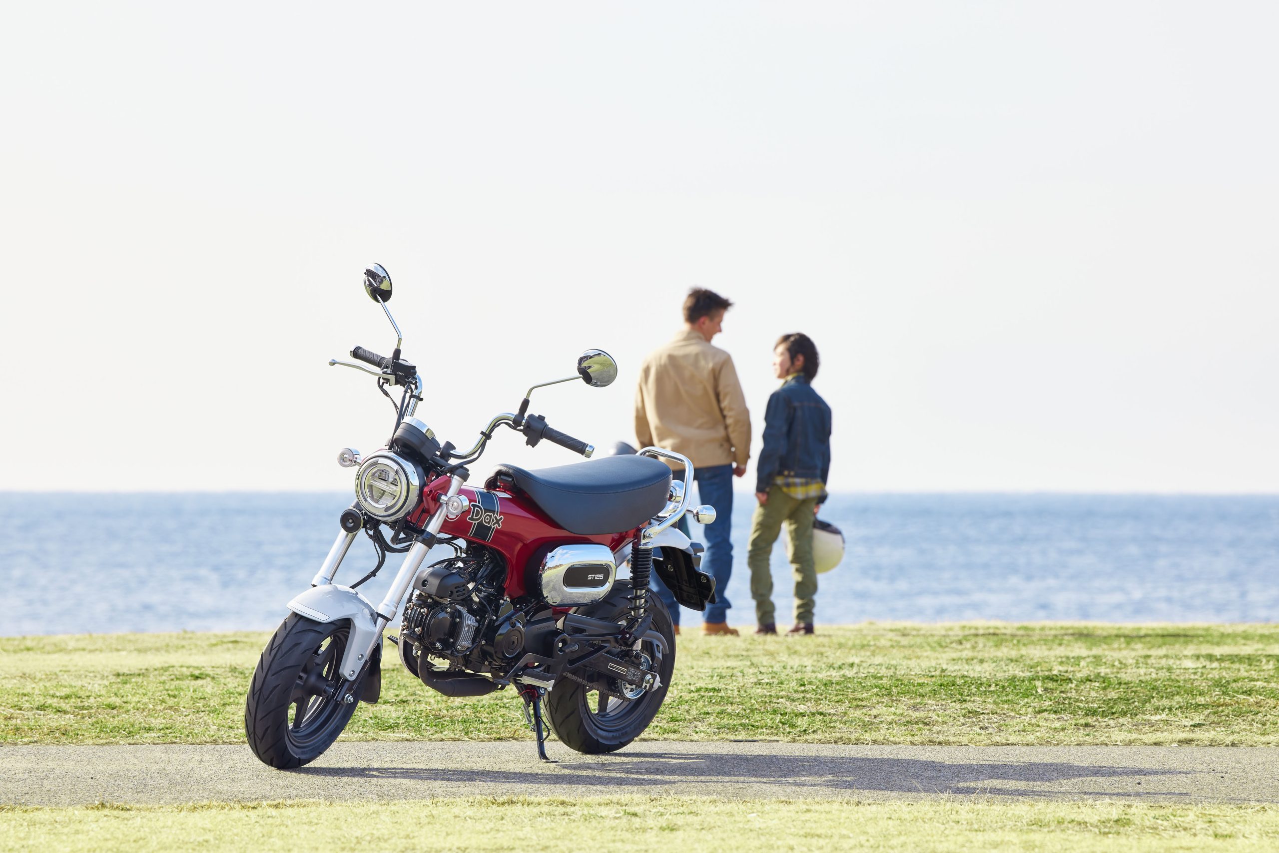 新型レジャーバイク ダックス125 発売決定 ホンダ22新車ニュース ダックス125編