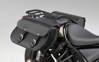 Honda大型クルーザーのrebel 1100がカジュアルツーリング仕様になる簡単脱着サドルバッグが凄い