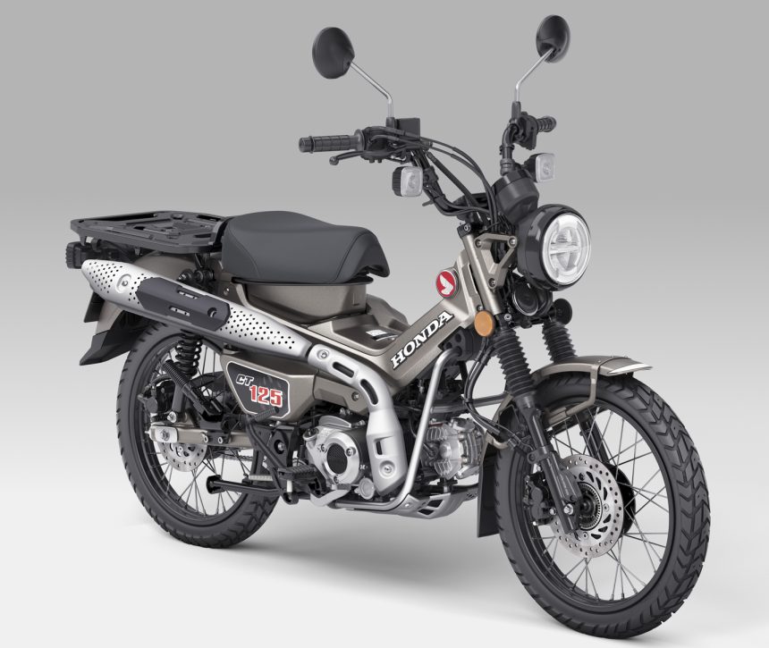 原付二種レジャーモデルの Ct125ハンターカブ が新エンジンを搭載してモデルチェンジ