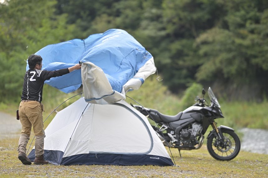 HondaGO BIKE RENTAL専用キャンプツーリングセット