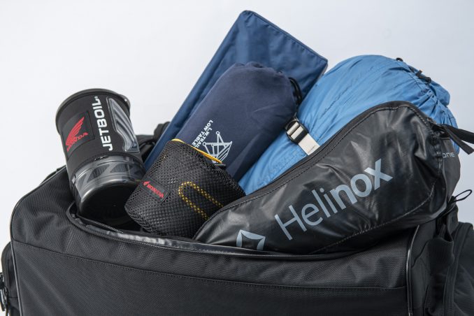 ホンダのバイクレンタルに キャンプ道具 のフルレンタルがスタート テントからバッグまで全部入り バイクキャンプ Go Go キャンプ道具 レンタル開始