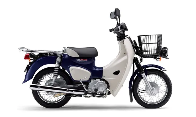 （株）山儀でスーパーカブ110プロをレンタル