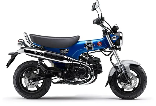 ホンダドリーム東御でダックス  125をレンタル